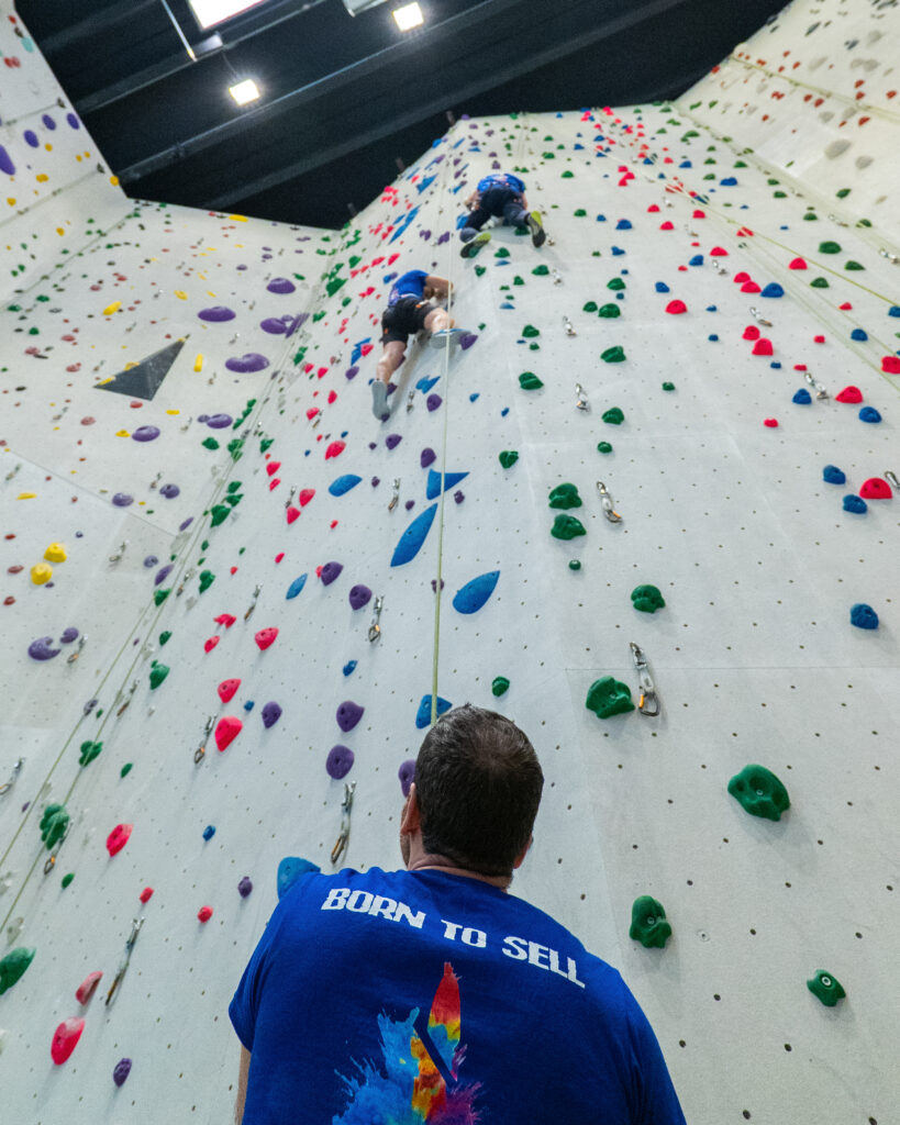 arrampicata palestra di roccia