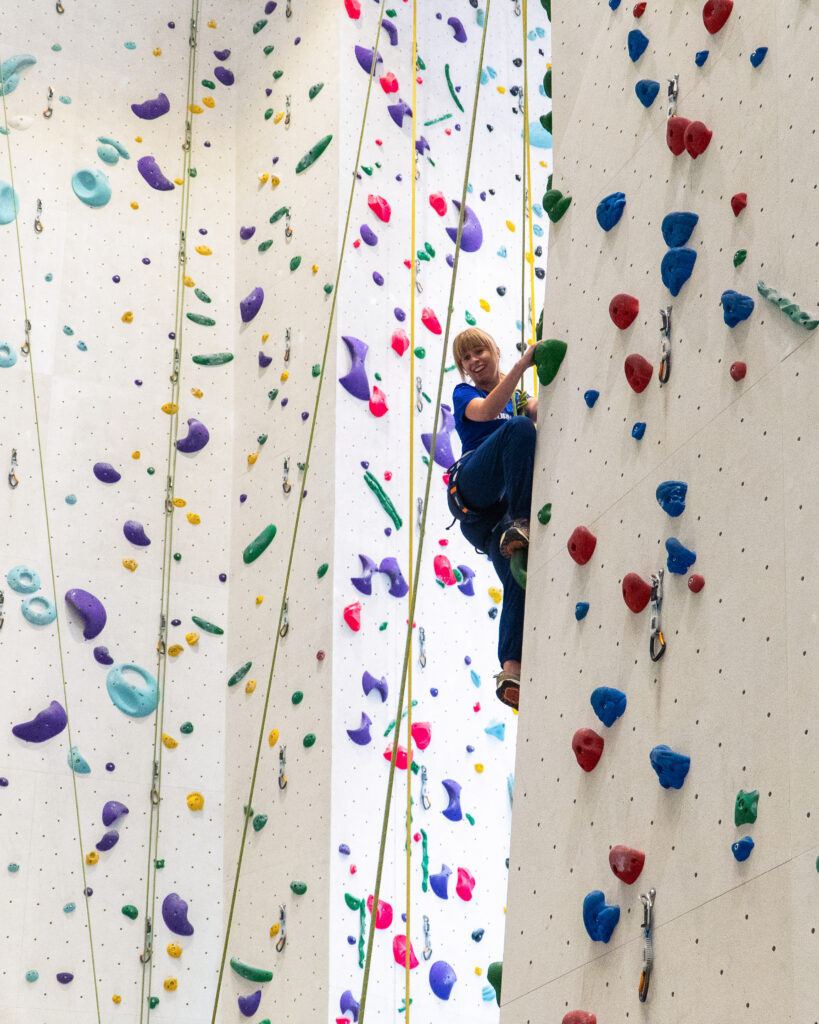 arrampicata palestra di roccia