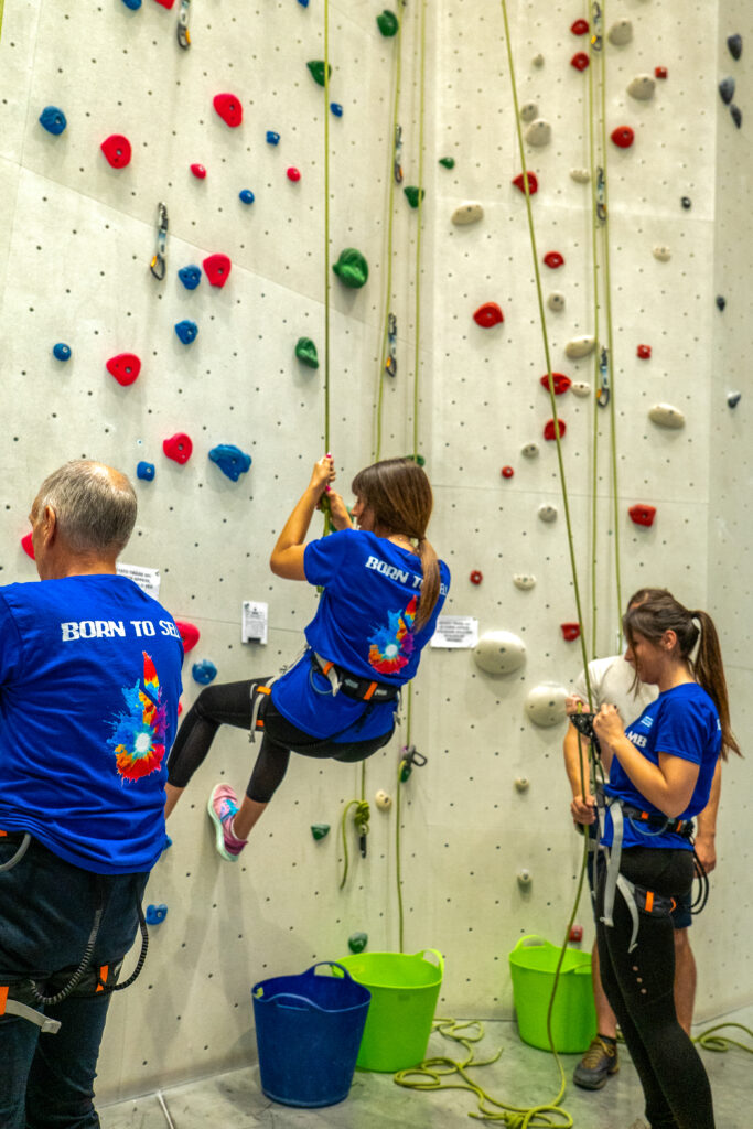 arrampicata palestra di roccia